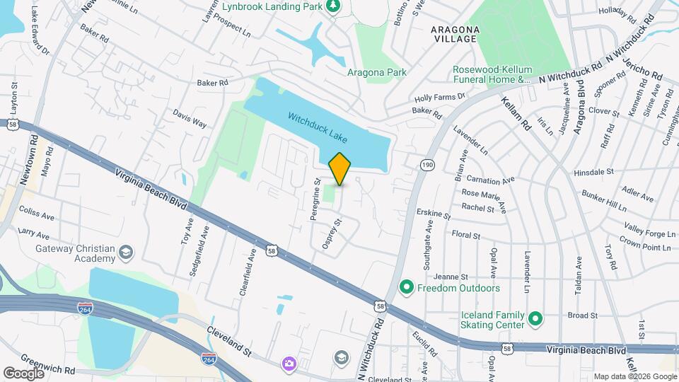 561 Peregrine St Map and Location Details