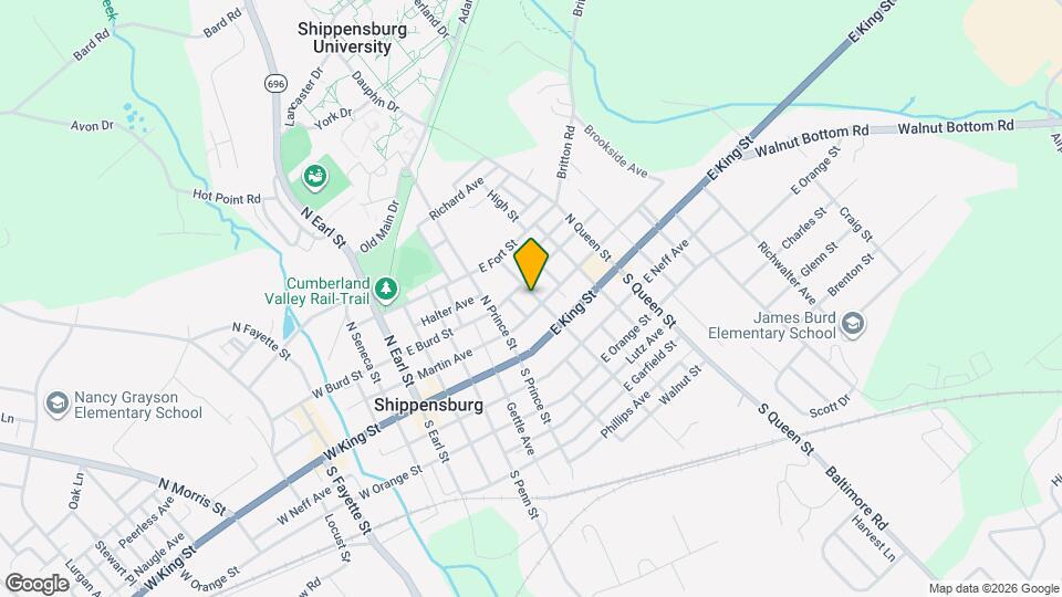 24 N Washington St Map and Location Details