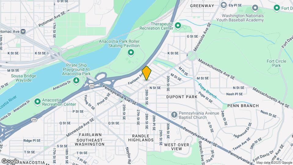 2724 Minnesota Ave SE Map and Location Details