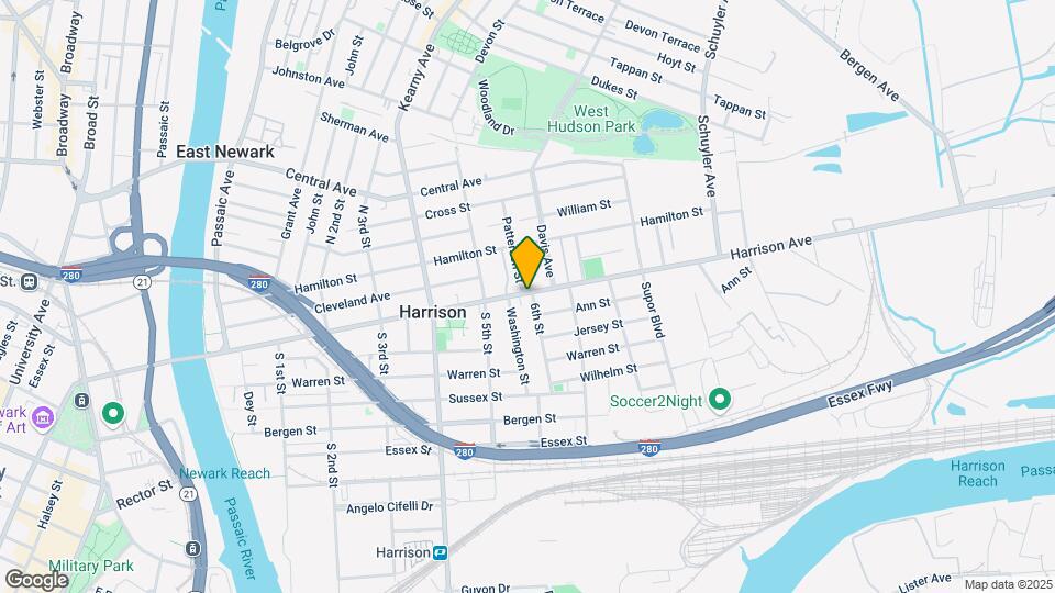 531-533 Harrison Ave Mapa y Detalles de la Ubicación