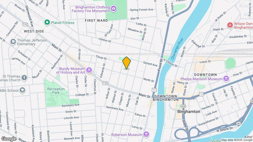 171 Chapin St Map and Location Details