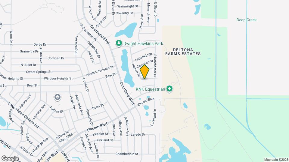 3165 Hoover Dr Mapa y Detalles de la Ubicación