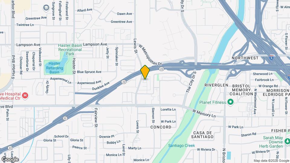 744 Fondren St Map and Location Details