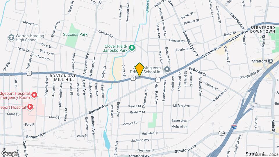 143 Boston Ave Map and Location Details