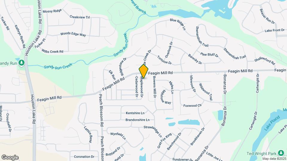 638 Maplewood Dr Mapa y Detalles de la Ubicación
