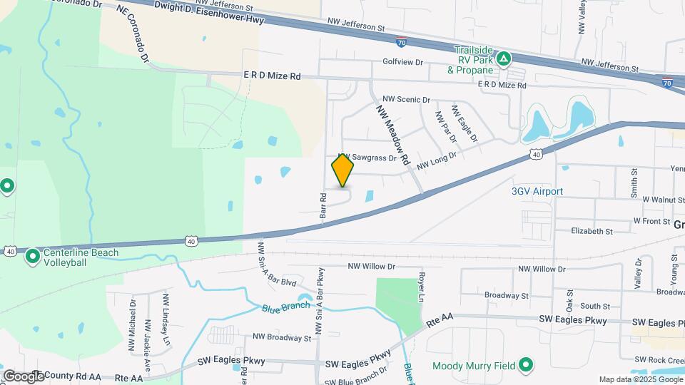 1229 NW Ashley Dr Map and Location Details