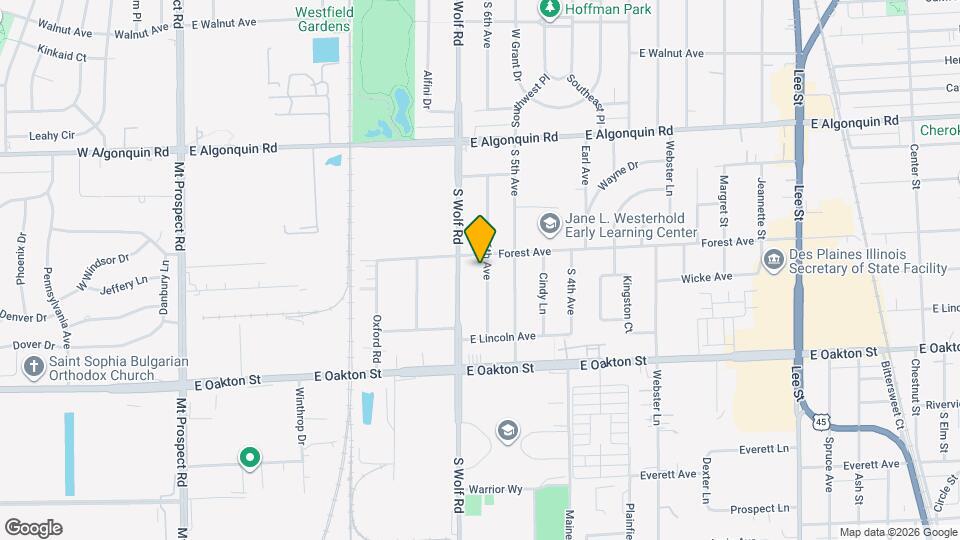 1418 S 6th Ave Map and Location Details