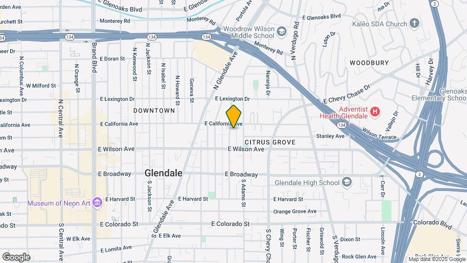 234 N Belmont St Mapa y Detalles de la Ubicación