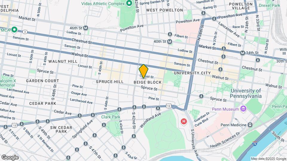 232 S 41st St Map and Location Details
