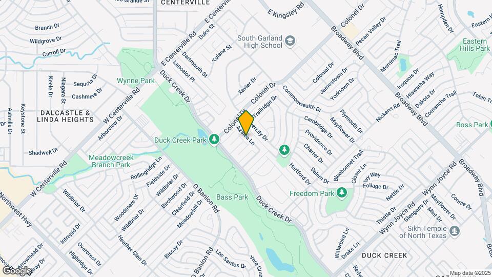 4005 Azalea Ln Map and Location Details