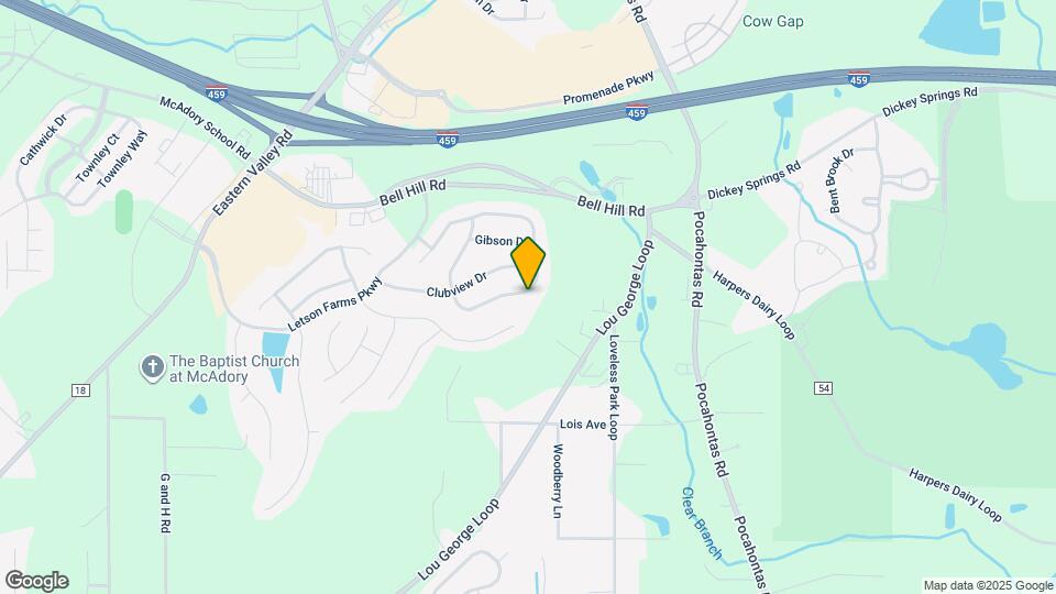 6285 S Clubview Cir Map and Location Details