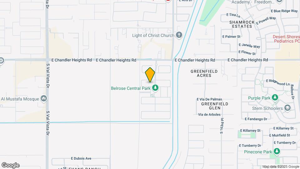 2250 E Palmdale Ln Map and Location Details