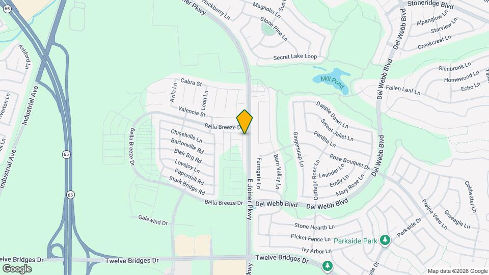 2093 Comstock Ln Map and Location Details