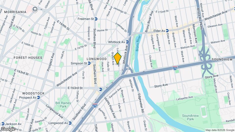 1019 Longfellow Ave Map and Location Details