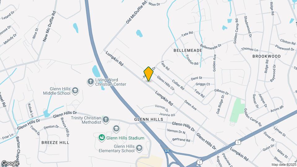 2843 Lumpkin Rd Map and Location Details