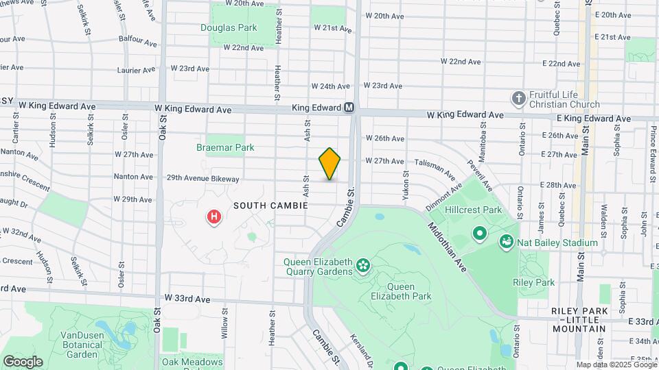 540-540 W 28th Ave Map and Location Details