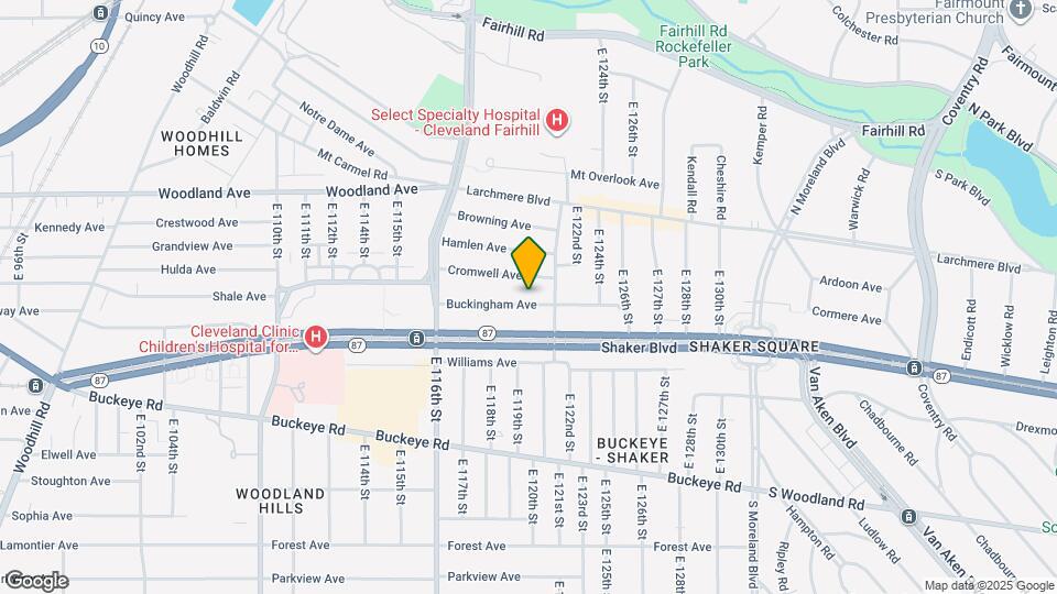 11913 Buckingham Ave Mapa y Detalles de la Ubicación