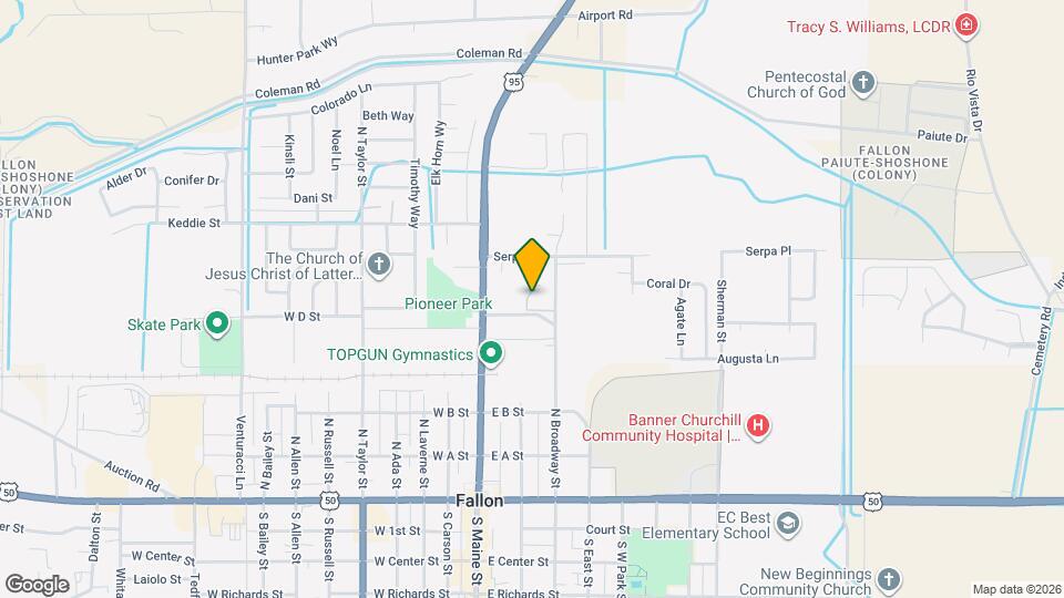 451 N Broadway St Map and Location Details