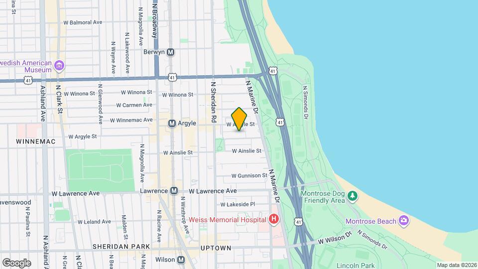 902 W Margate Terrace Map and Location Details