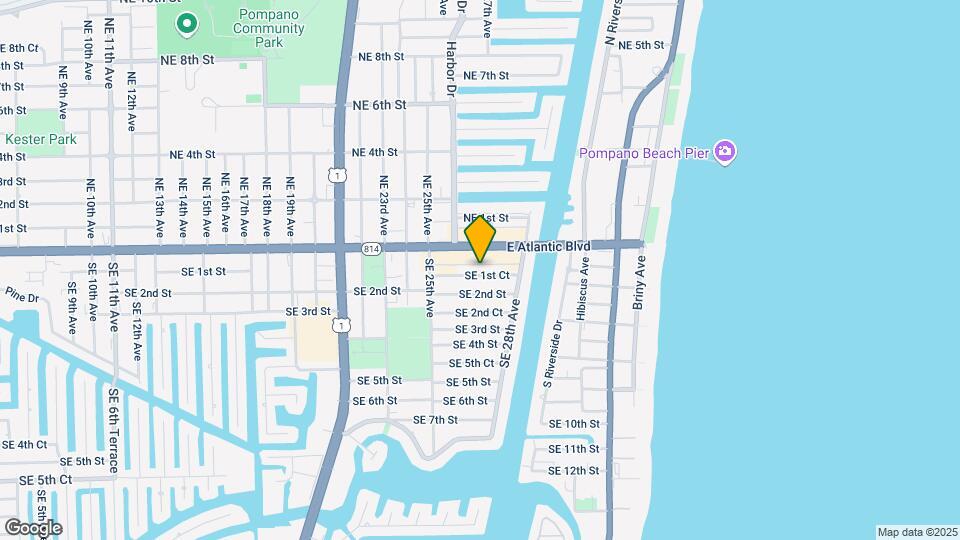 2695 SE 1st Ct Map and Location Details