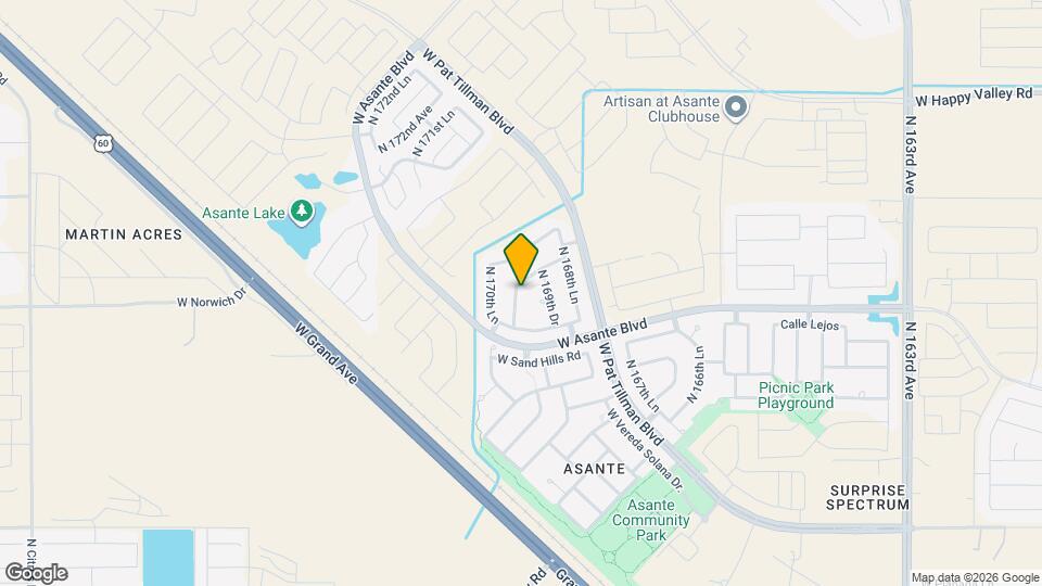 26113 N 170th Ave Map and Location Details