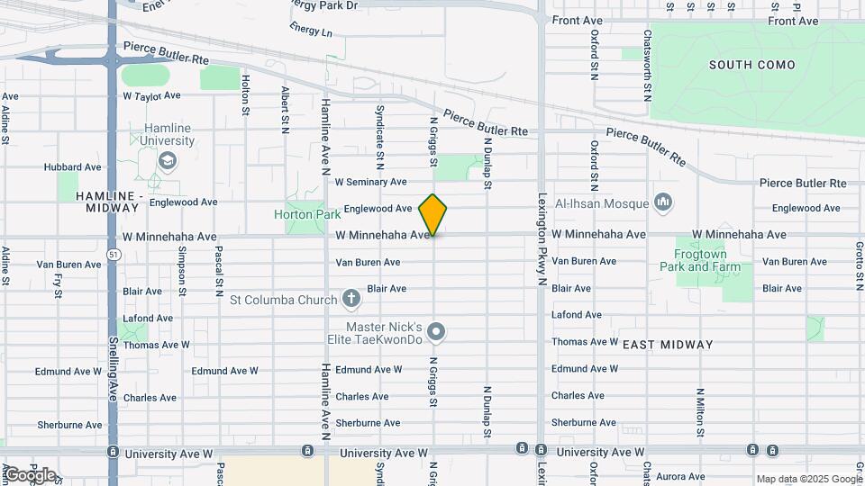 719 Griggs St N, Unit B Map and Location Details
