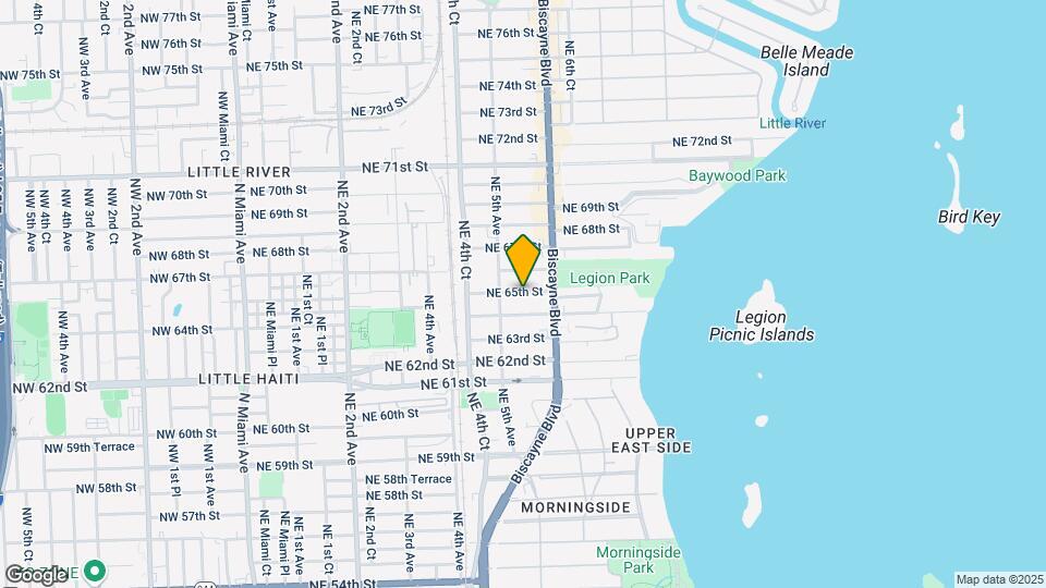 548 NE 65th St-Unit -B Map and Location Details