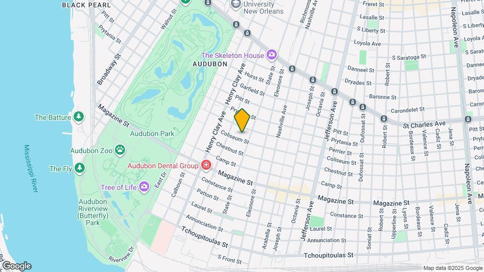 6021 Coliseum St Mapa y Detalles de la Ubicación