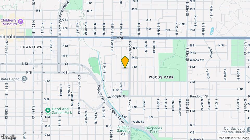 2620 K St Mapa y Detalles de la Ubicación