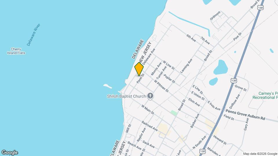 46 Penn St Map and Location Details