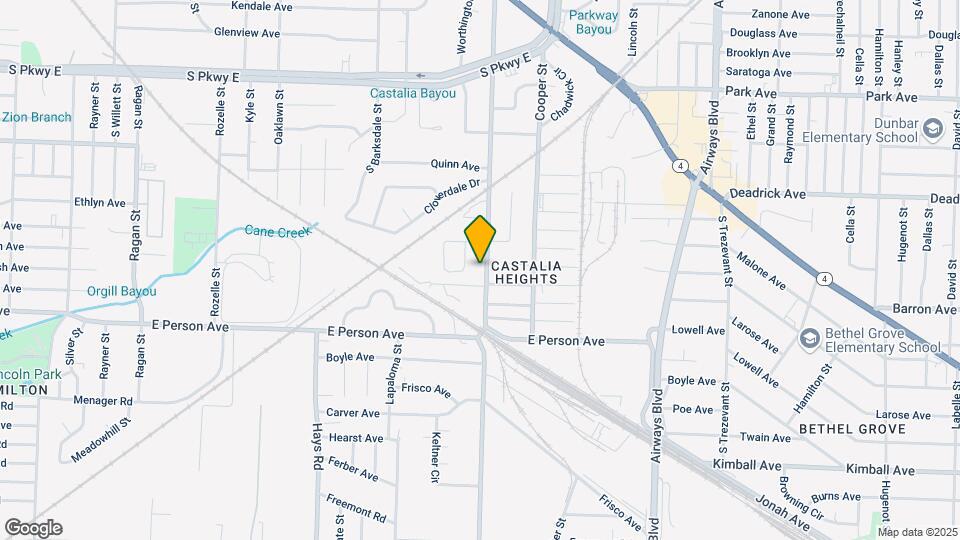 1589 Castalia St Map and Location Details