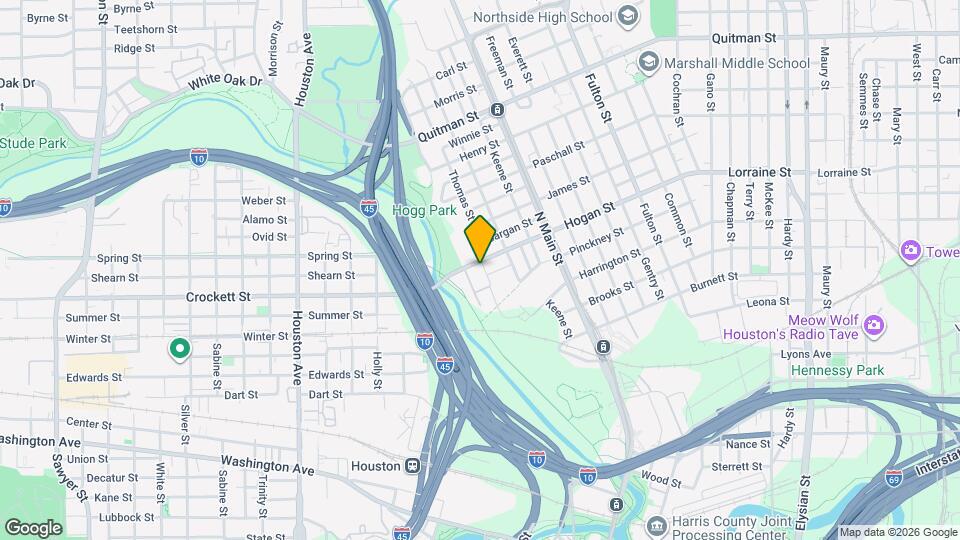 1819 South St Map and Location Details