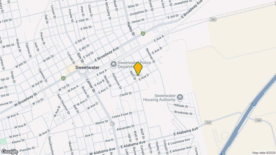 603 E Avenue D Rentals in Sweetwater, TX