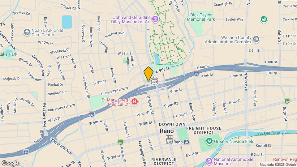 35 W 8th St Map and Location Details