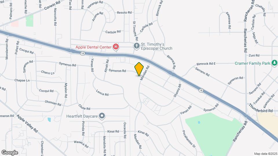 19275 Symeron Rd Map and Location Details