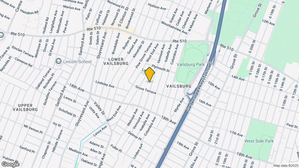 133 Vermont Ave, Unit 1st Map and Location Details
