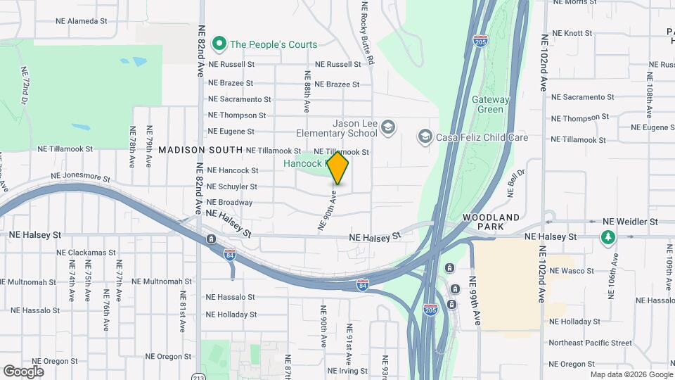 1810 NE 90th Ave Map and Location Details