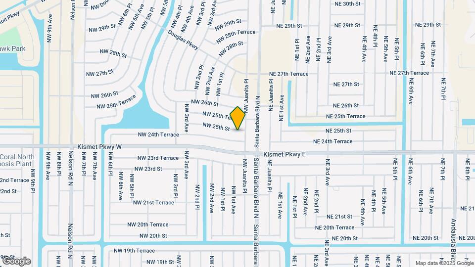 22 NW 25th St Map and Location Details
