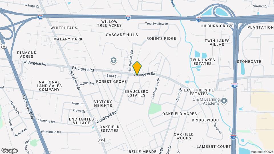 193 E Burgess Rd Map and Location Details