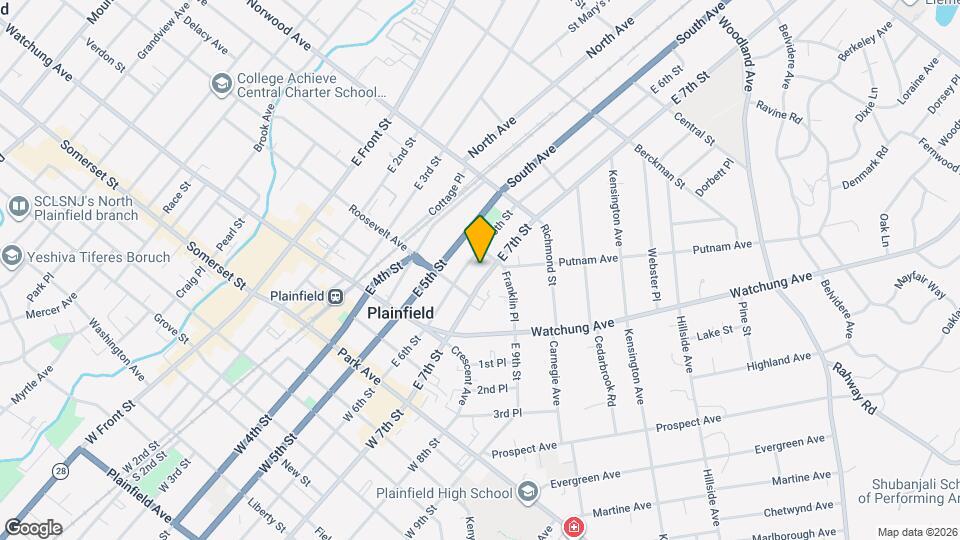 321 E 7th St, Unit 321 Map and Location Details