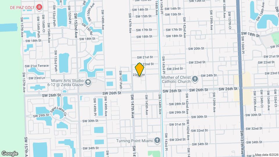 2402 SW 145th Pl Map and Location Details