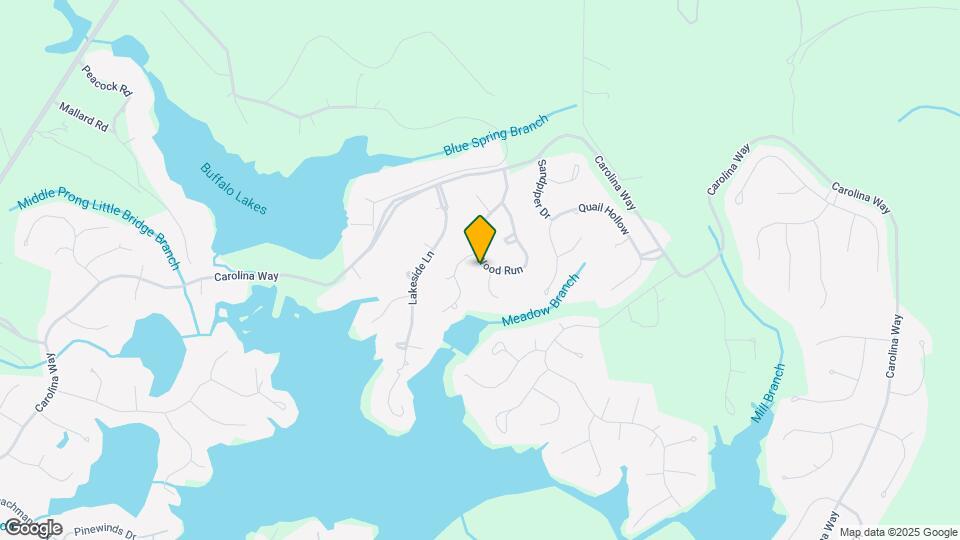 208 Wood Run Map and Location Details