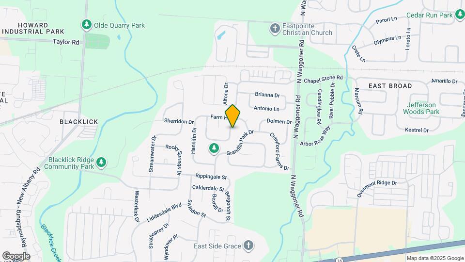 500 McPherson Dr Map and Location Details