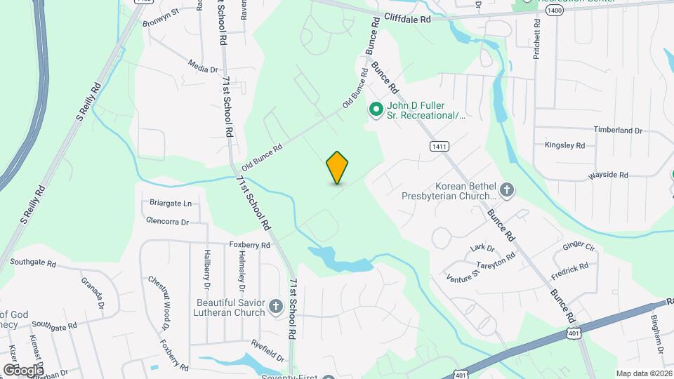 3647 Badin Lake Ln Map and Location Details