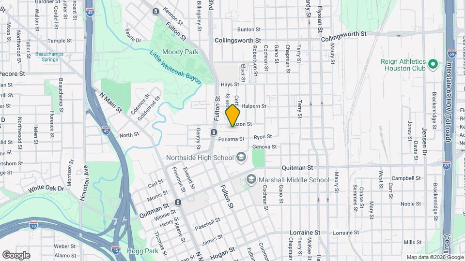 1127 Hammock St Map and Location Details