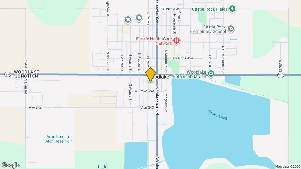 814 N Palm St Map and Location Details