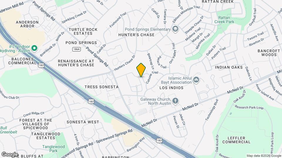 8009 Tuscarora Trail Map and Location Details