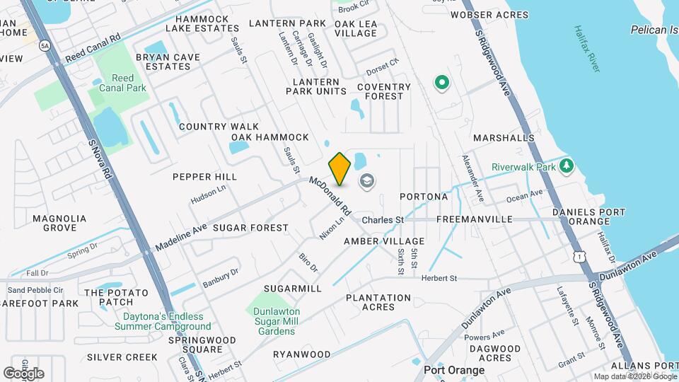 945 McDonald Rd Map and Location Details