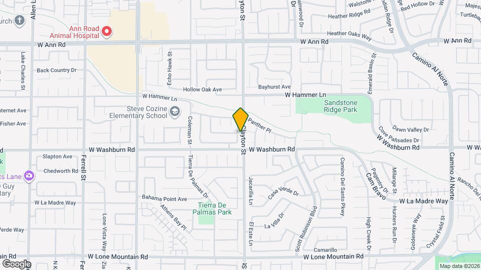 5228 Boca Del Mar St Map and Location Details