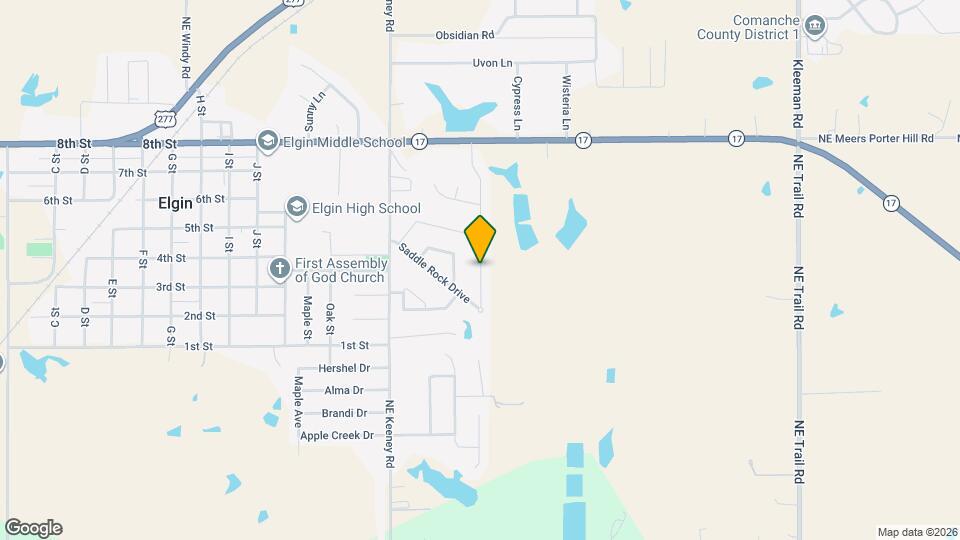 1411 Scenic Ridge Map and Location Details